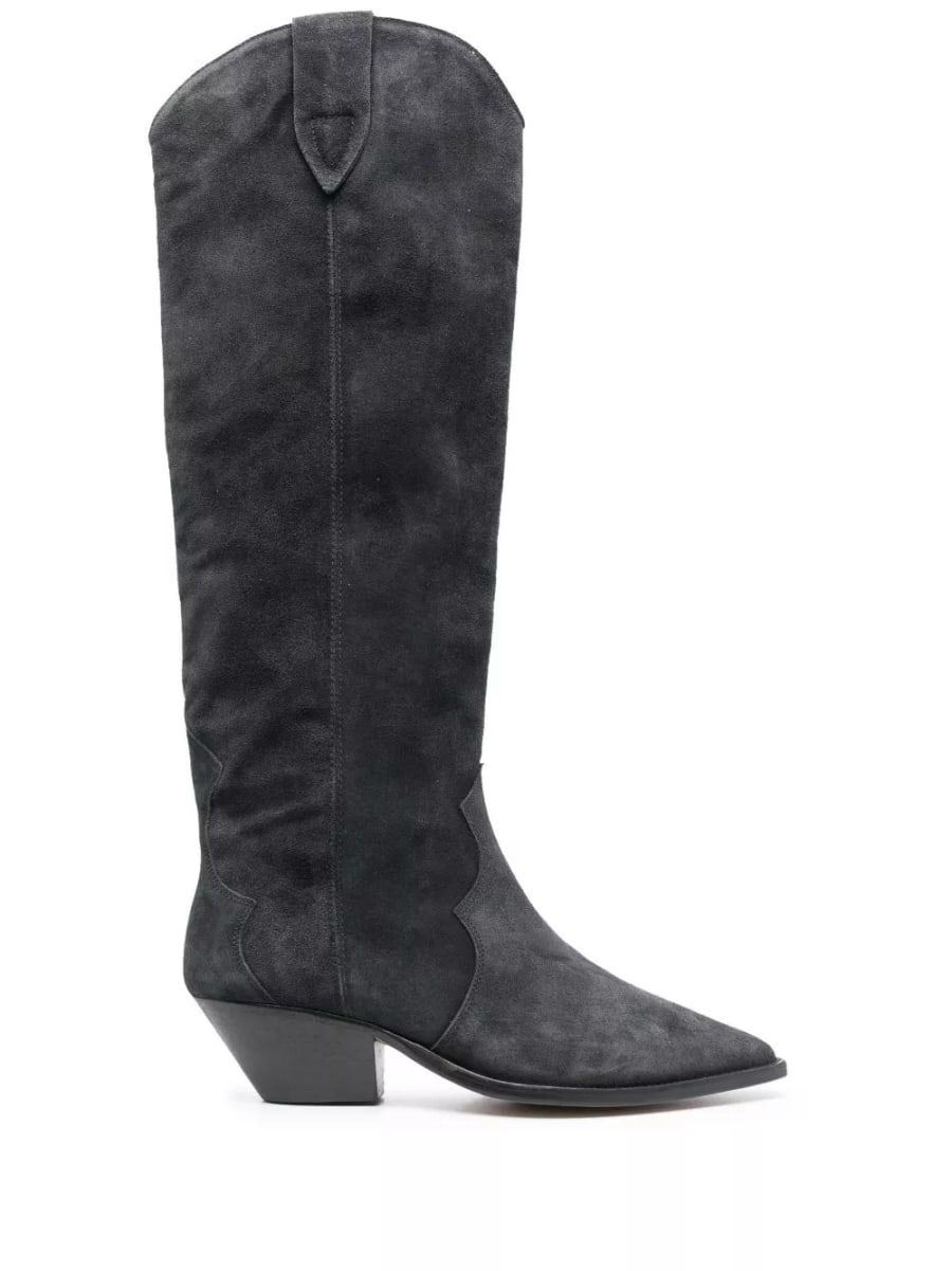 Isabel Marant Stivali in pelle scamosciata Denvee