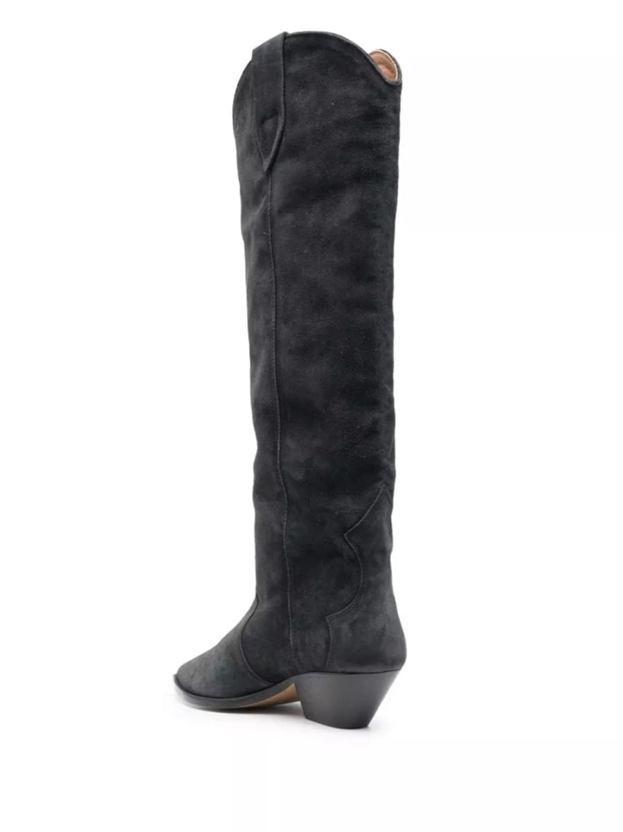 Isabel Marant Stivali in pelle scamosciata Denvee, view 2