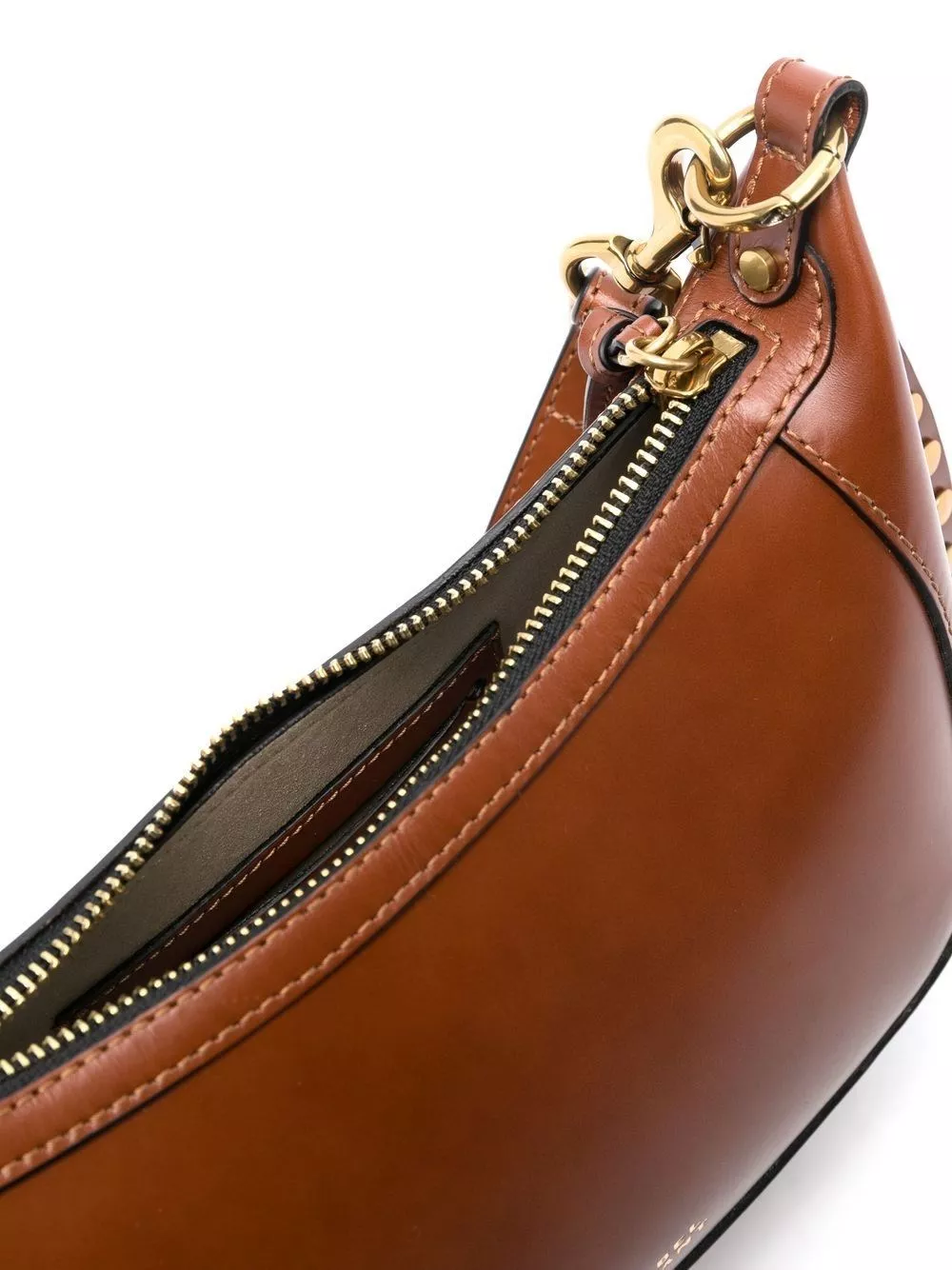 Isabel Marant Borsa a spalla in pelle Oskan Moon, view 2