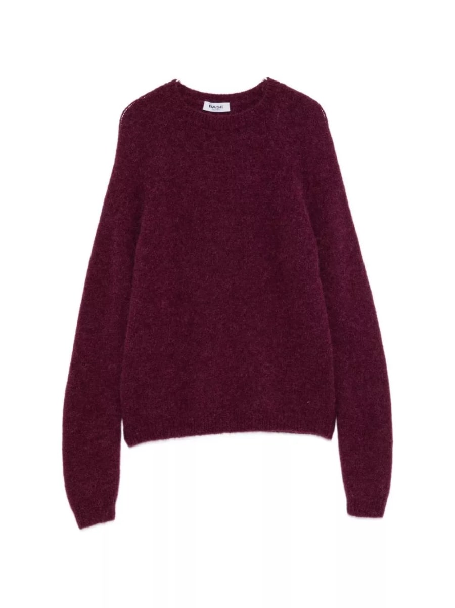 Base Maglione in lana a girocollo