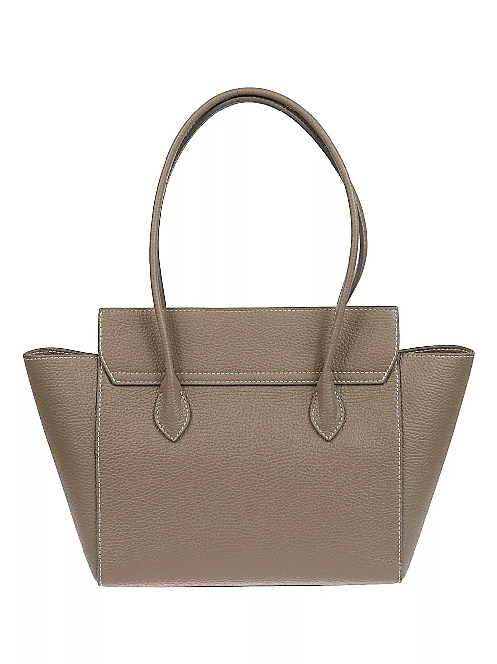 Rounn Borsa shopping in pelle Felice Flap, view 2