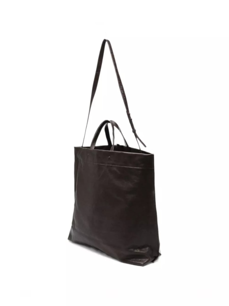 Lihann george Borsa tote in pelle Matti, view 4