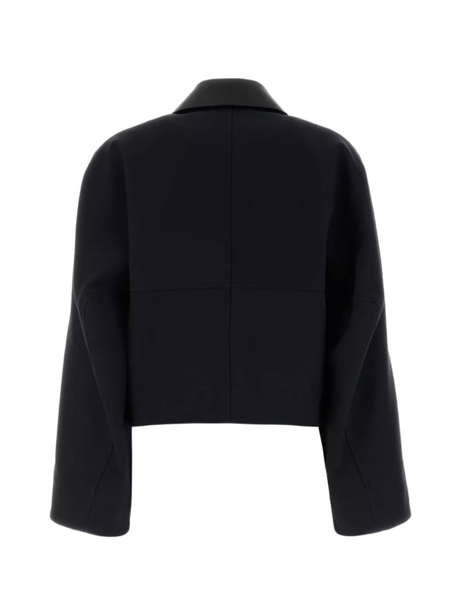 Givenchy Giacca a-line in misto cotone e lana, view 2