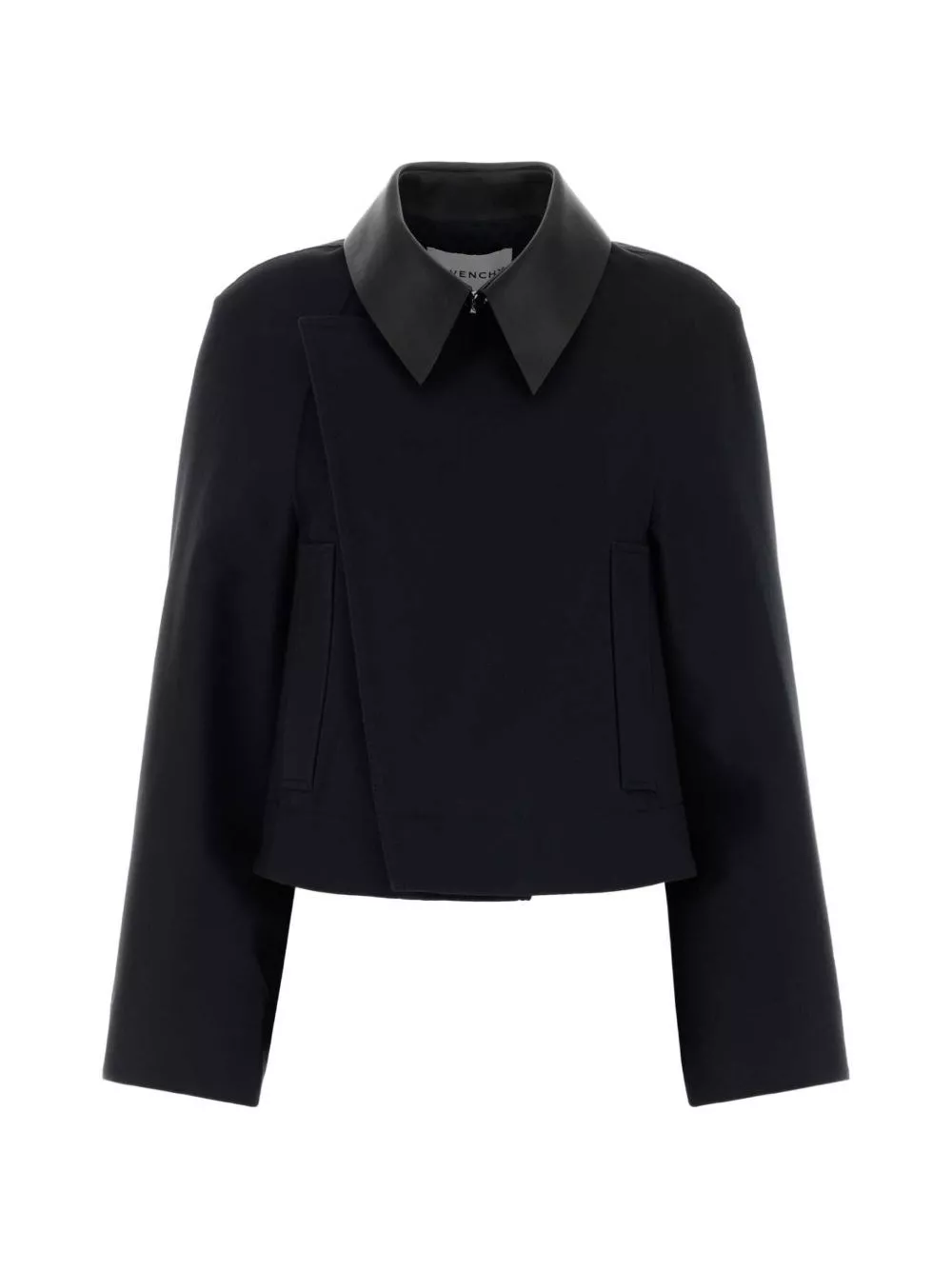 Givenchy Giacca a-line in misto cotone e lana