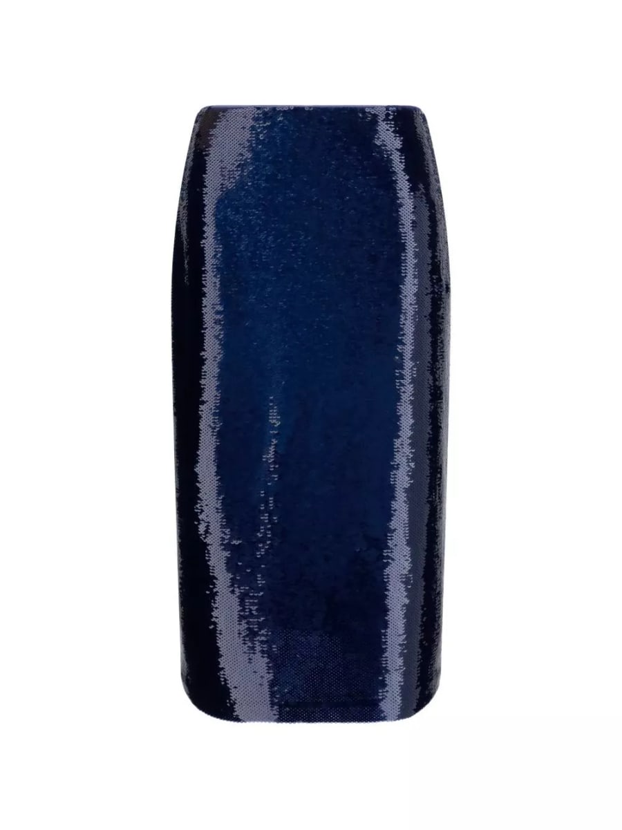 Tom Ford Gonna ricamata con paillettes, view 2