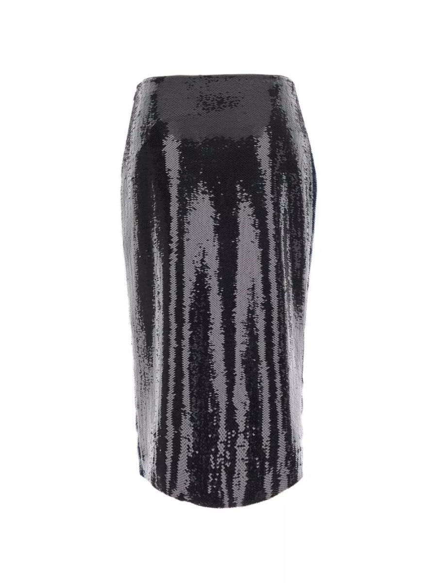 Tom Ford Gonna ricamata con paillettes, view 3