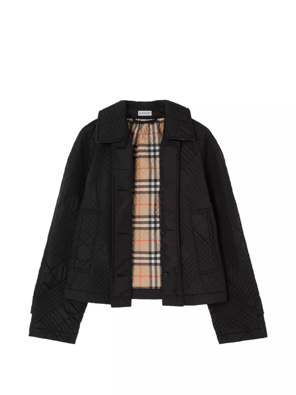 Burberry Giacca in nylon trapuntata, view 2