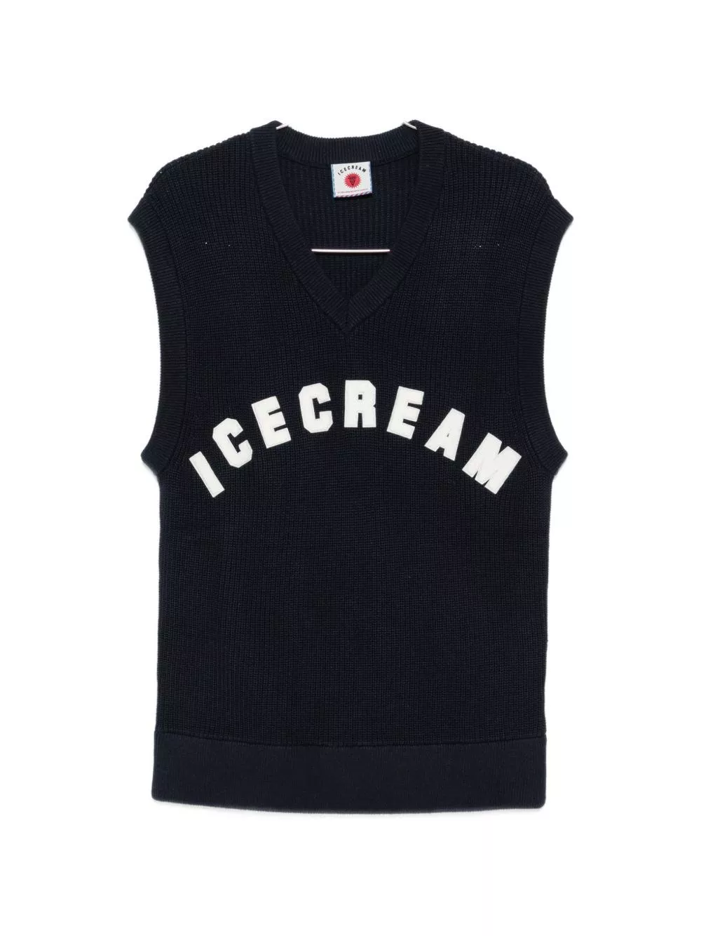 Icecream Gilet in misto lana