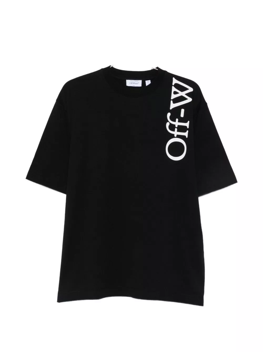 Off-White T-shirt in cotone Vertical Bookish Skate