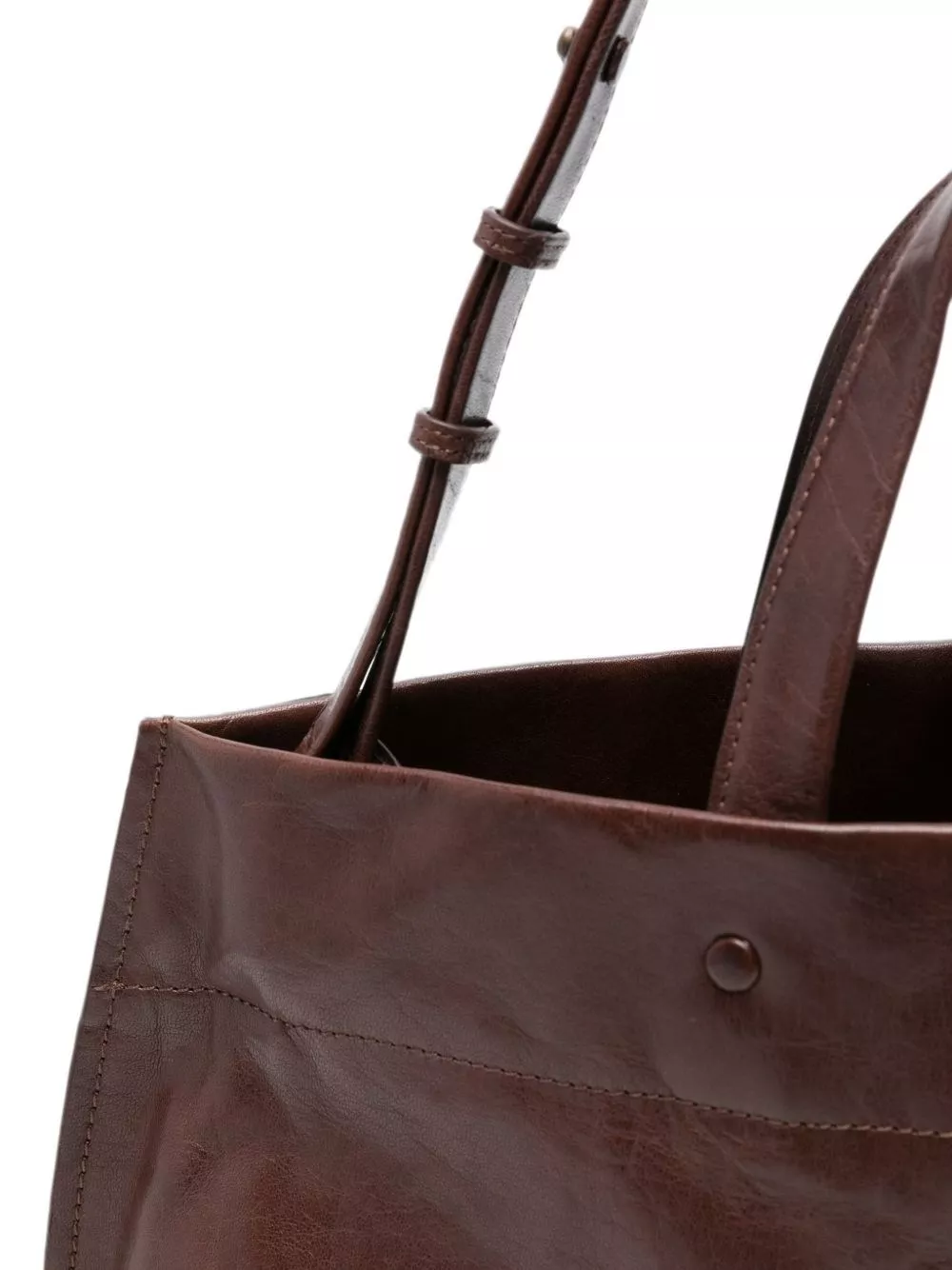 Lihann george Borsa tote in pelle Elli, view 2