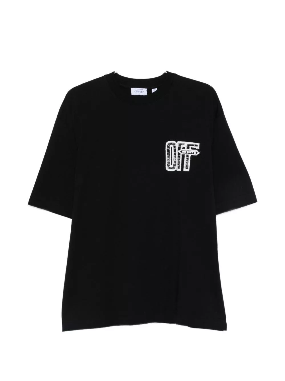 Off-White T-shirt in cotone Motion Arrow Skate