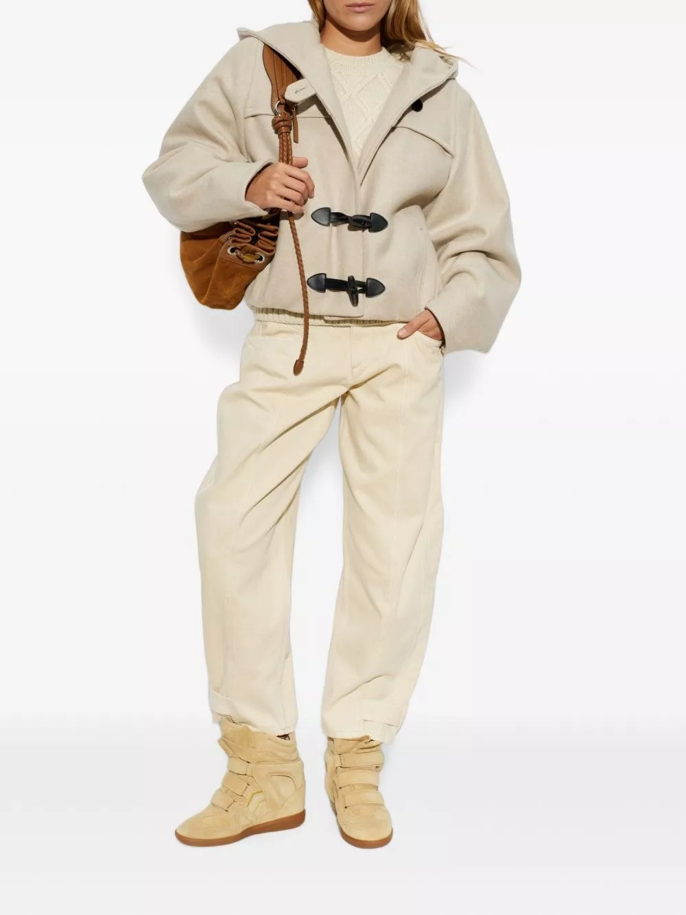 Isabel Marant Giacca in lana Trixie, view 2