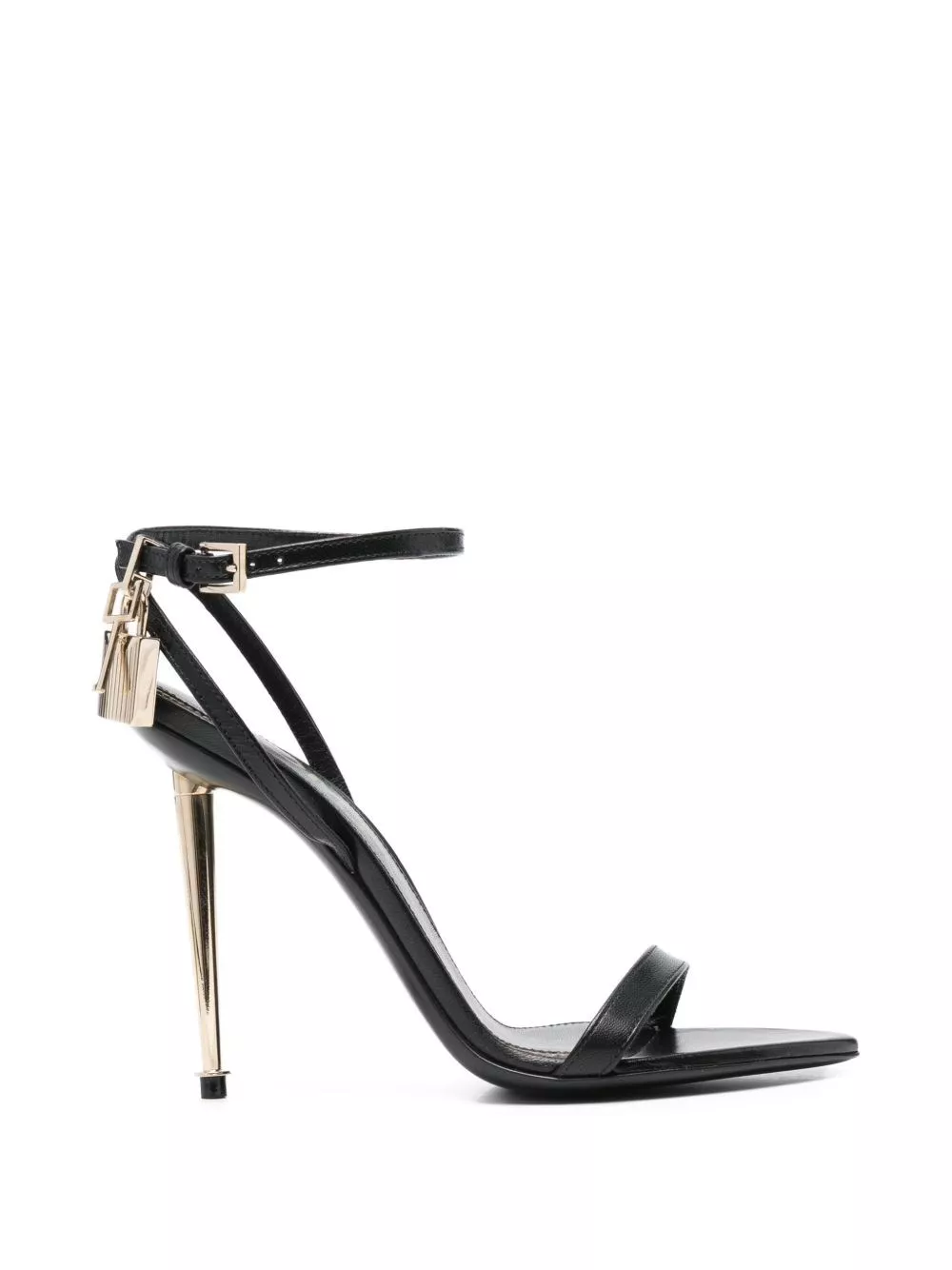 Tom Ford Sandali con tacco in pelle Padlock