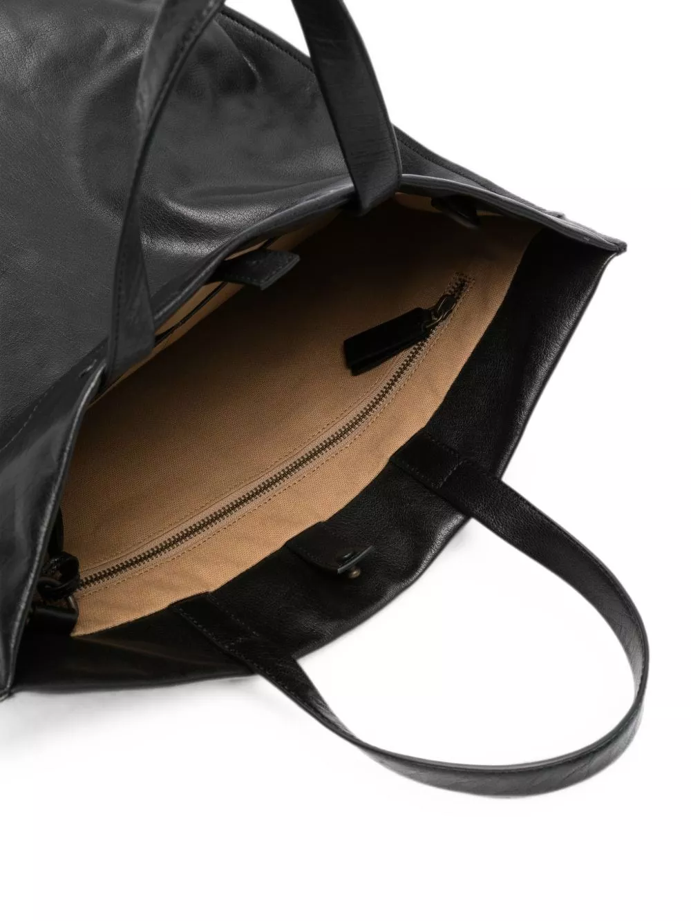 Lihann george Borsa shopping in pelle Jani, view 2