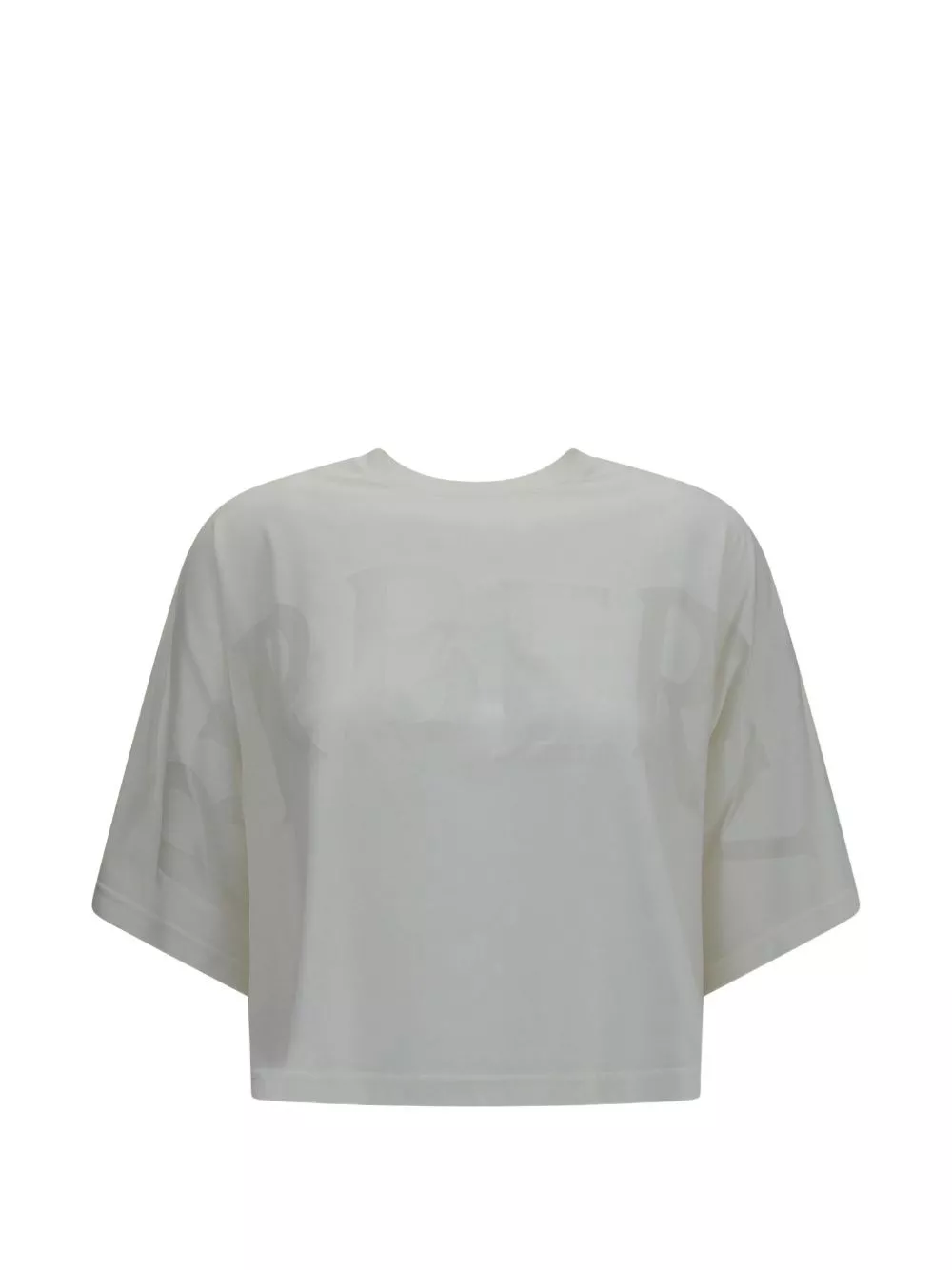 Burberry T-shirt in cotone con logo