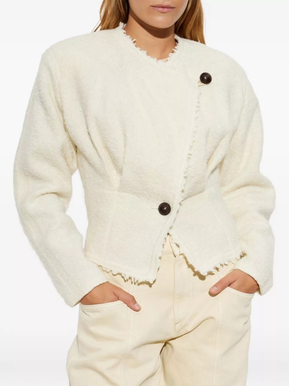 Isabel Marant Giacca in misto lana Suna, view 2