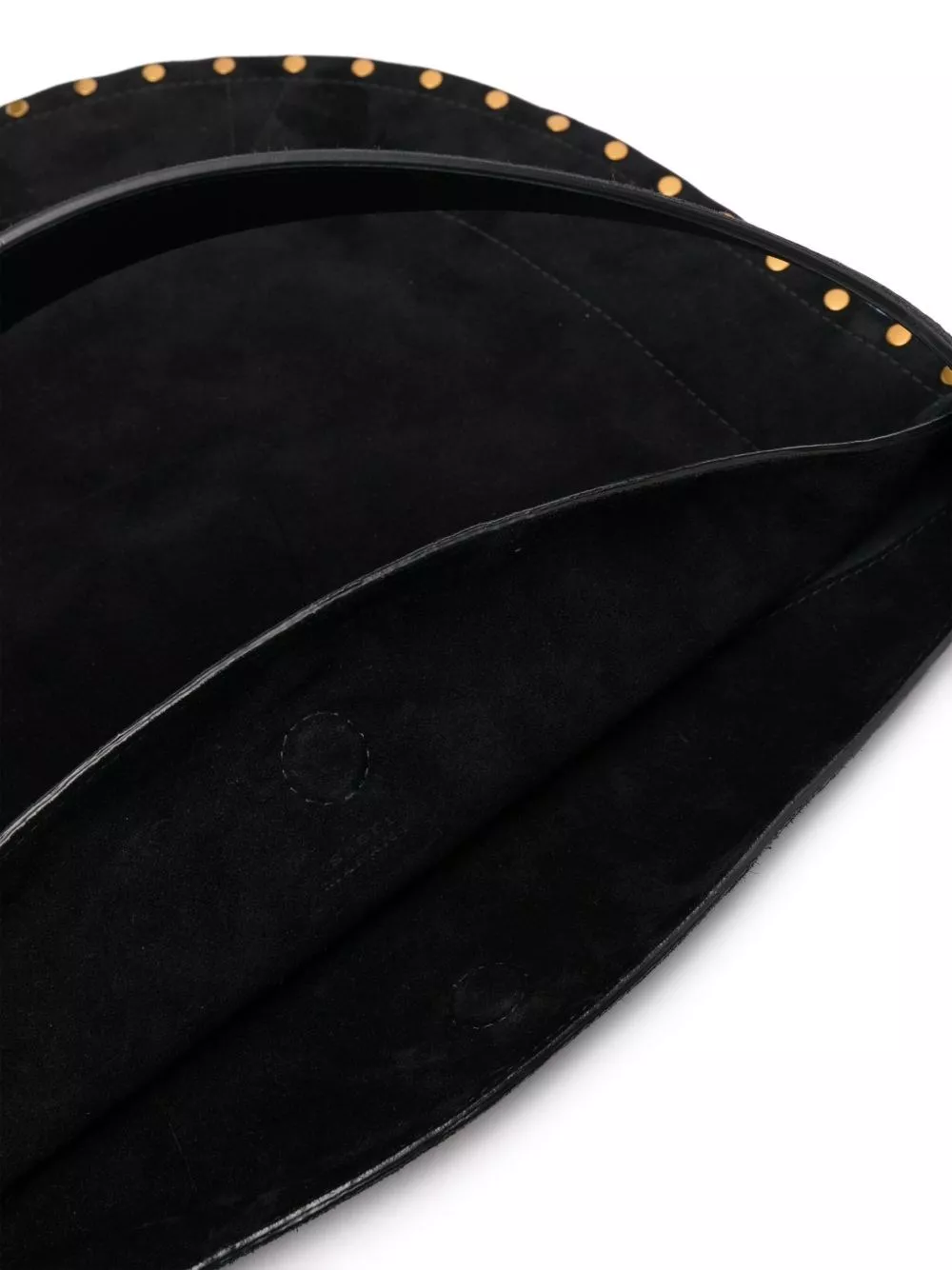 Isabel Marant Borsa hobo in pelle scamosciata Oskan, view 2