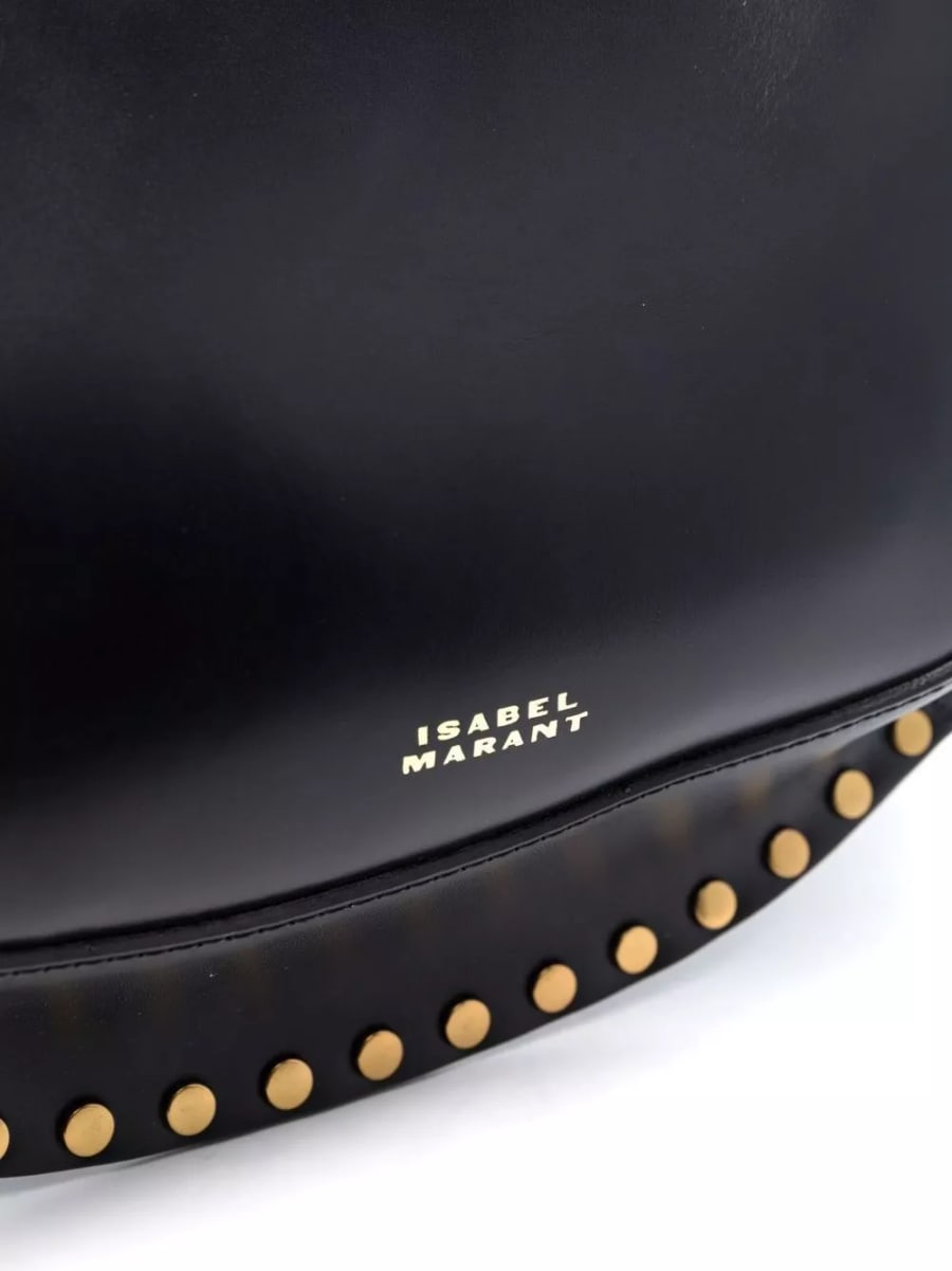 Isabel Marant Borsa a spalla in pelle Oskan Moon, view 2