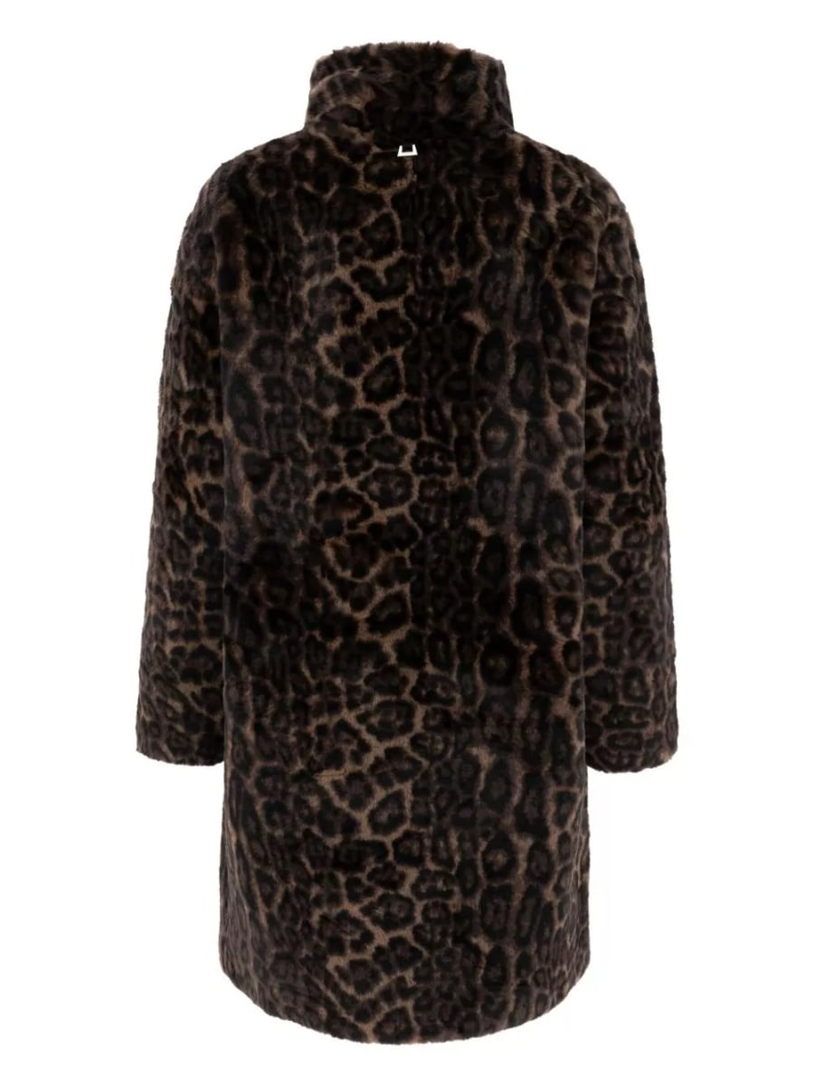Apparis Cappotto Leopardato Blair, view 2