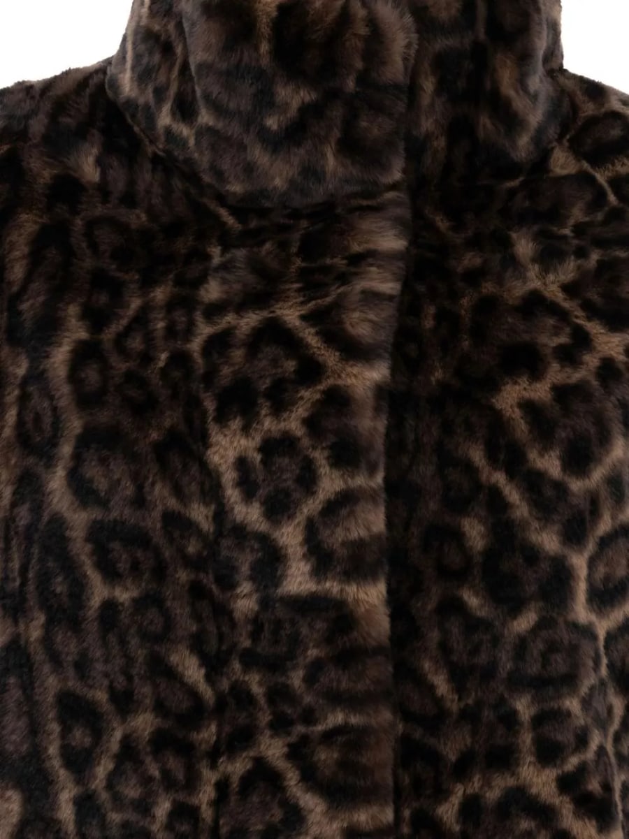 Apparis Cappotto Leopardato Blair, view 3