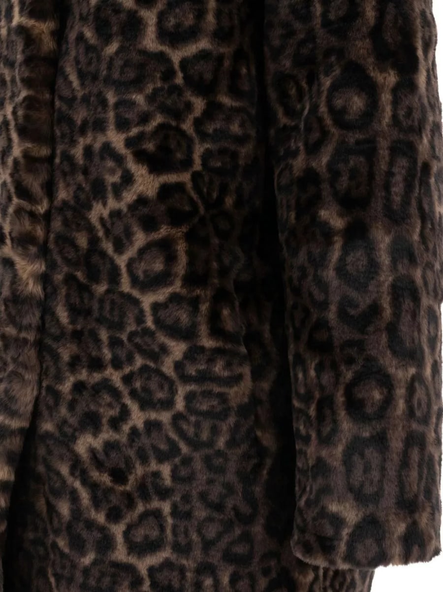 Apparis Cappotto Leopardato Blair, view 4