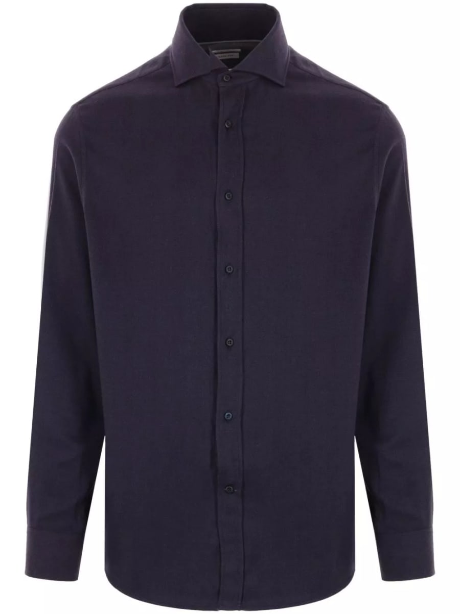 Brunello Cucinelli Camicia in misto cotone