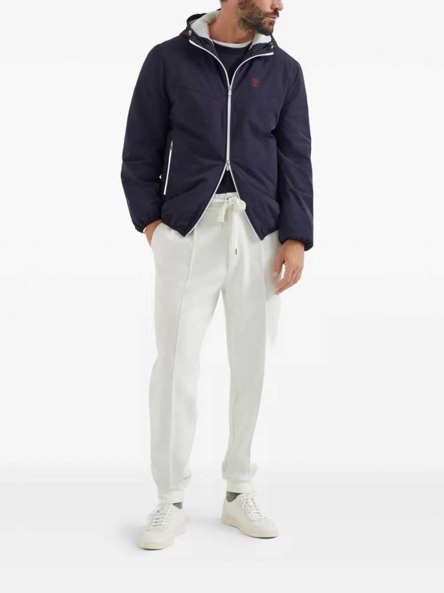 Brunello Cucinelli Giacca blouson in nylon, view 5