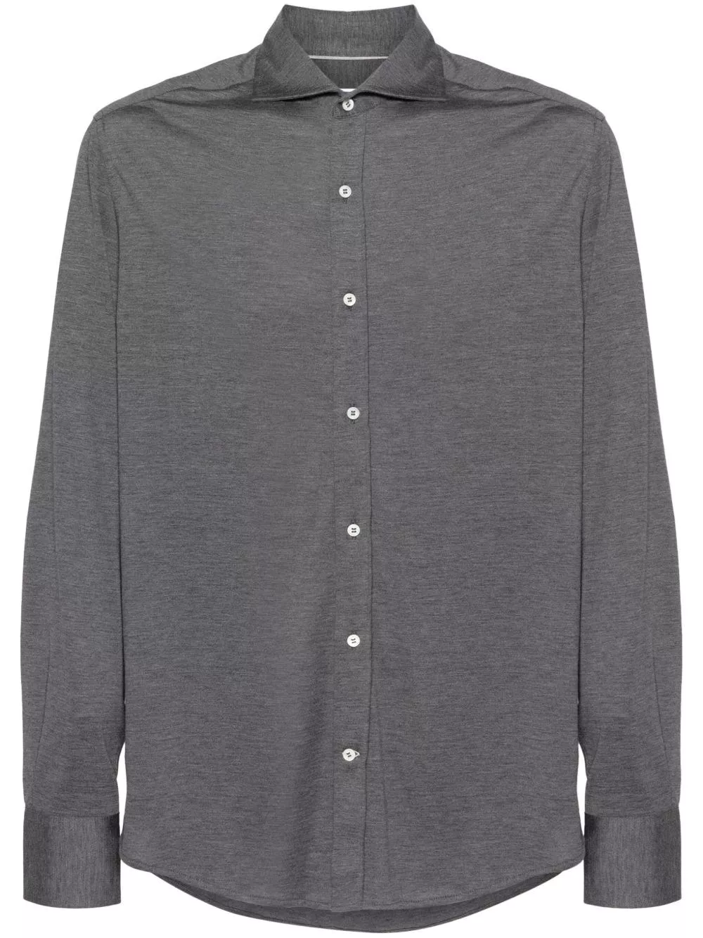 Brunello Cucinelli Camicia in misto seta e cotone