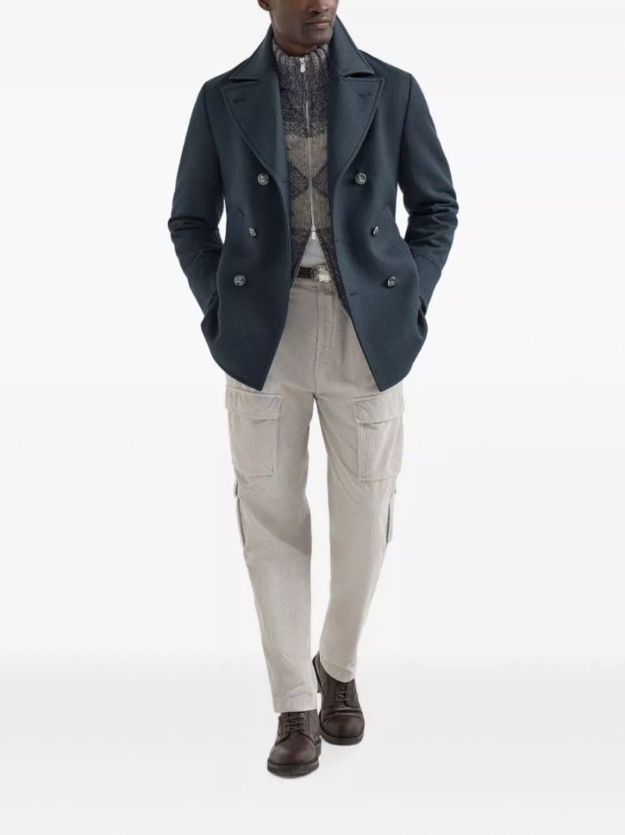 Brunello Cucinelli Cardigan in lana, view 4