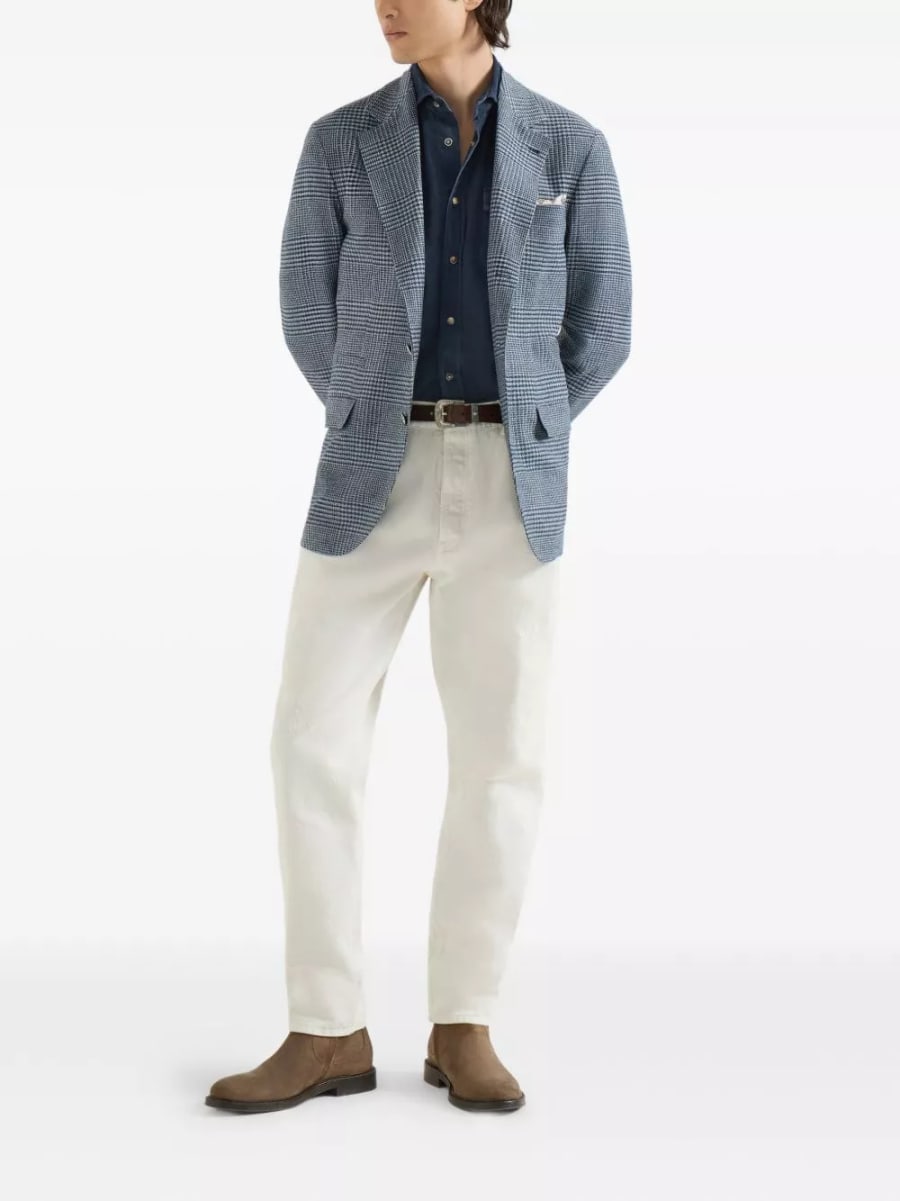 Brunello Cucinelli Camicia di cotone, view 6