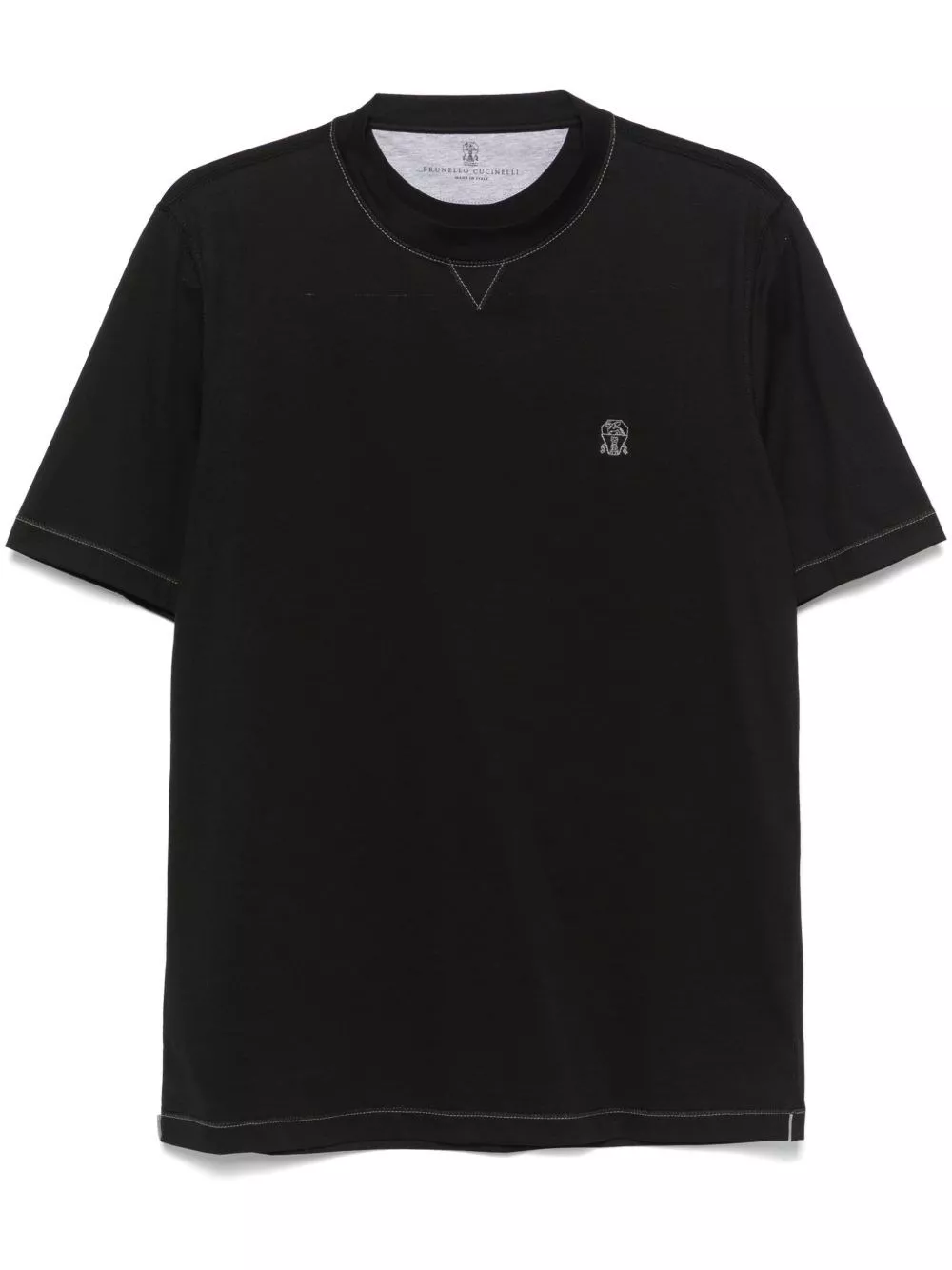 Brunello Cucinelli T-shirt in cotone logo