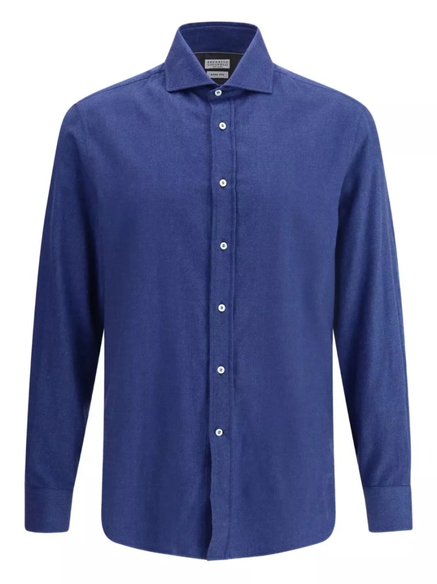 Brunello Cucinelli Camicia in misto cotone