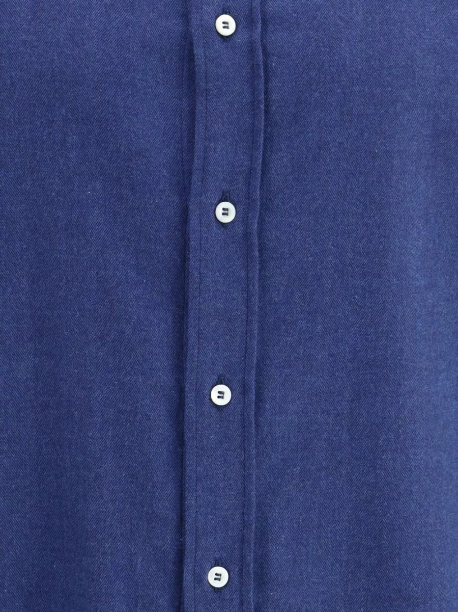 Brunello Cucinelli Camicia in misto cotone, view 2
