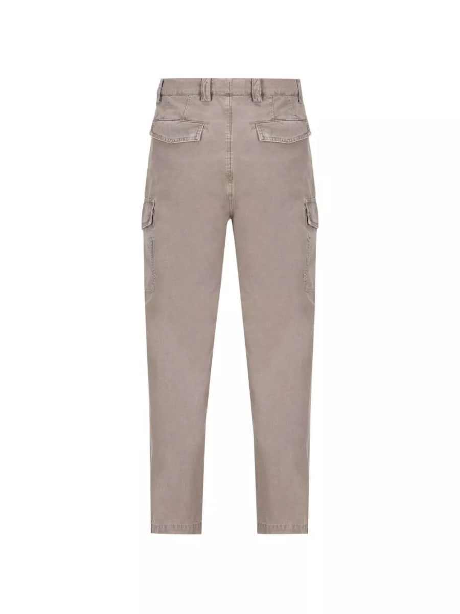 Brunello Cucinelli Pantaloni cargo in cotone, view 3