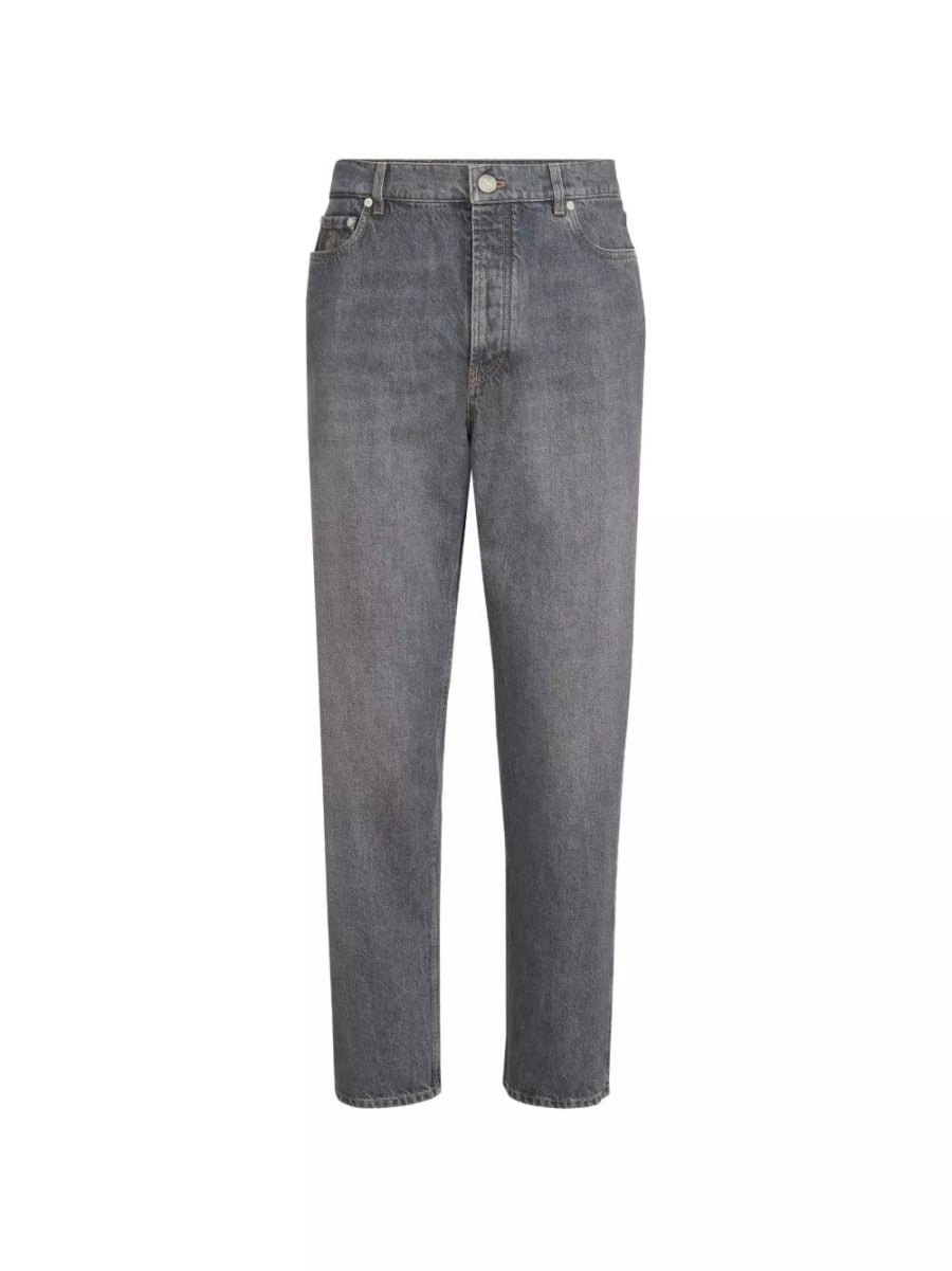 Brunello Cucinelli Jeans in denim di cotone