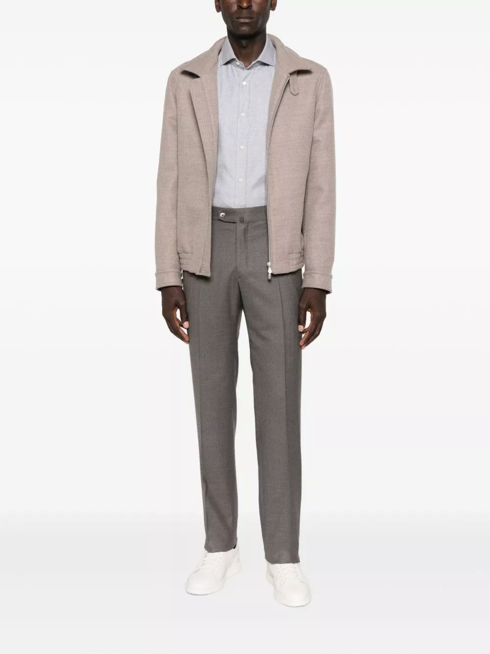 Brunello Cucinelli Camicia in misto cotone, view 2