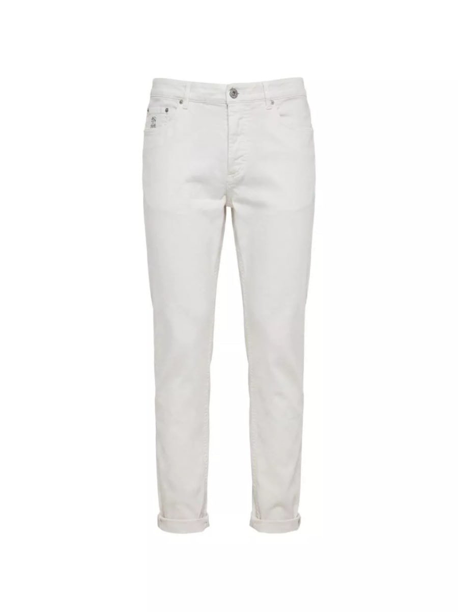 Brunello Cucinelli Jeans in denim di cotone