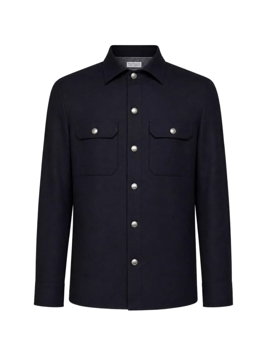 Brunello Cucinelli Camicia in lana