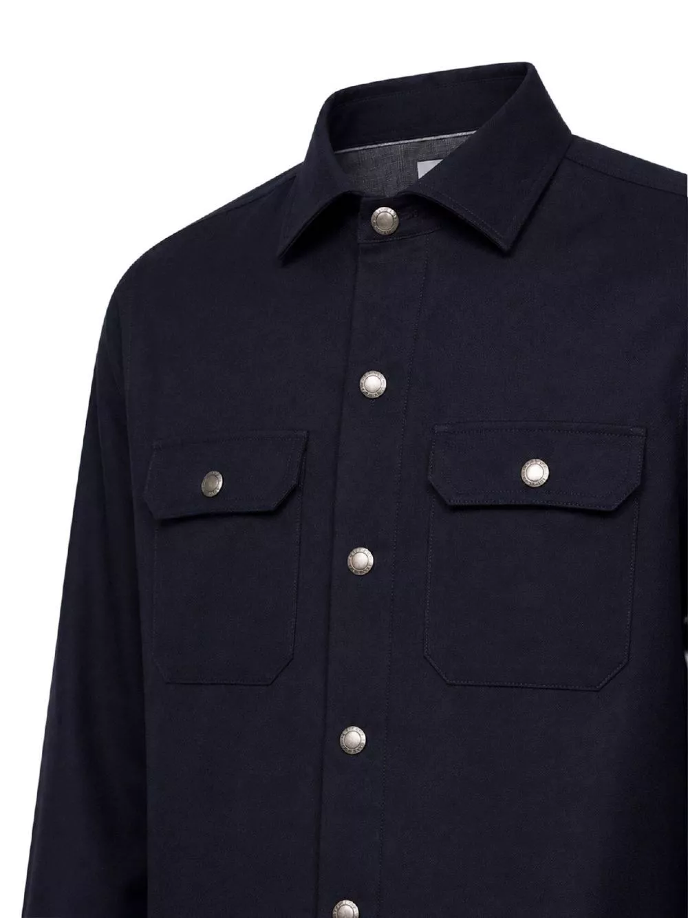 Brunello Cucinelli Camicia in lana, view 2