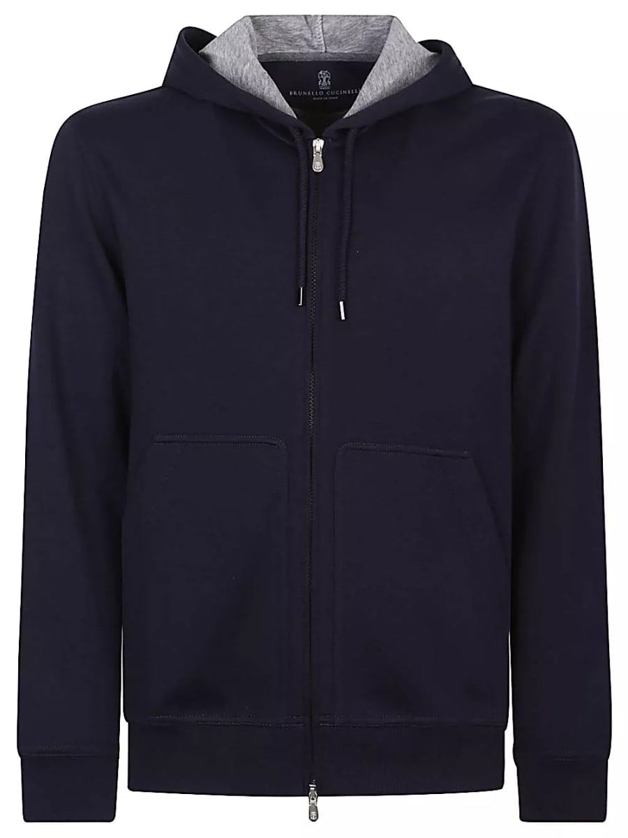 Brunello Cucinelli Felpa in misto cotone