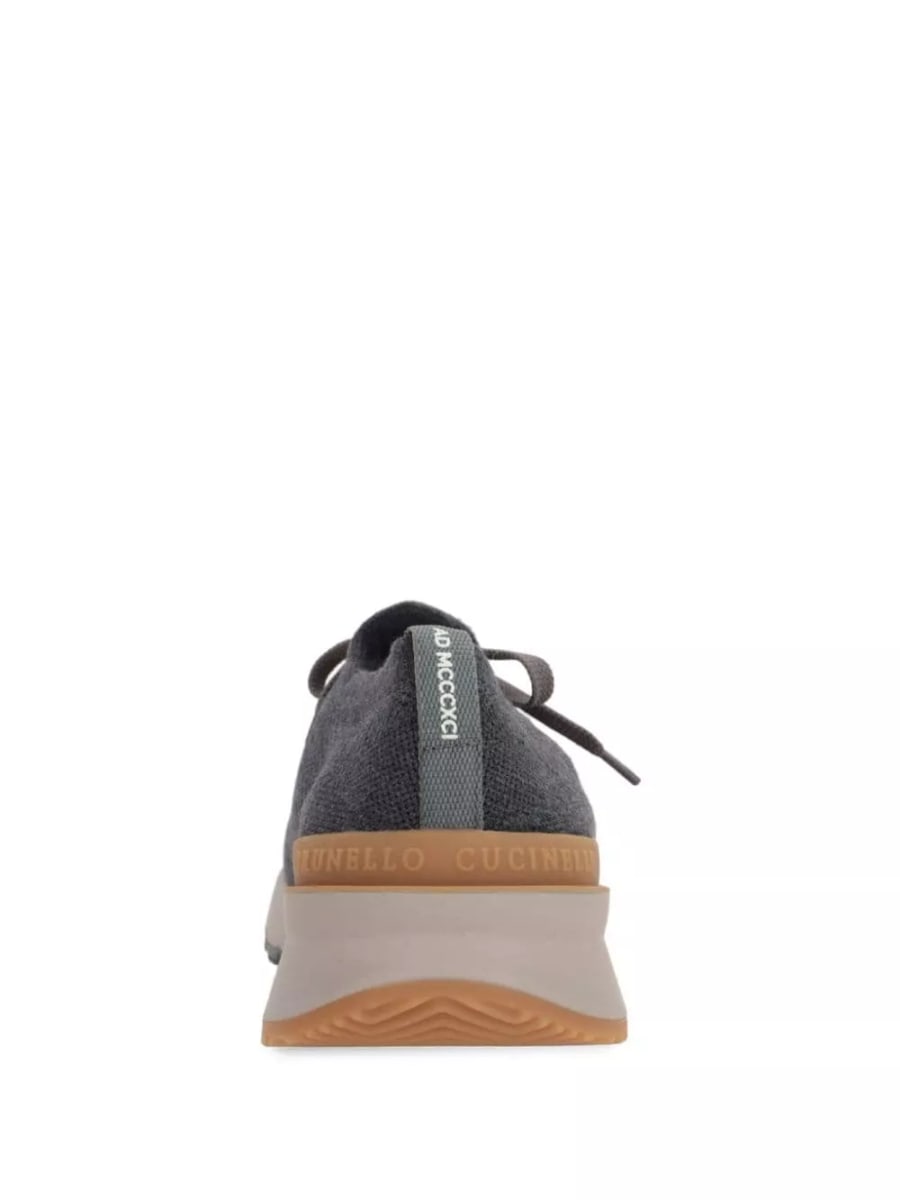 Brunello Cucinelli Sneakers in lana, view 3