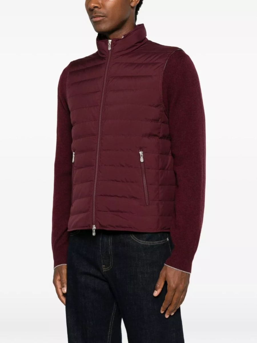 Brunello Cucinelli Gilet in piuma, view 3