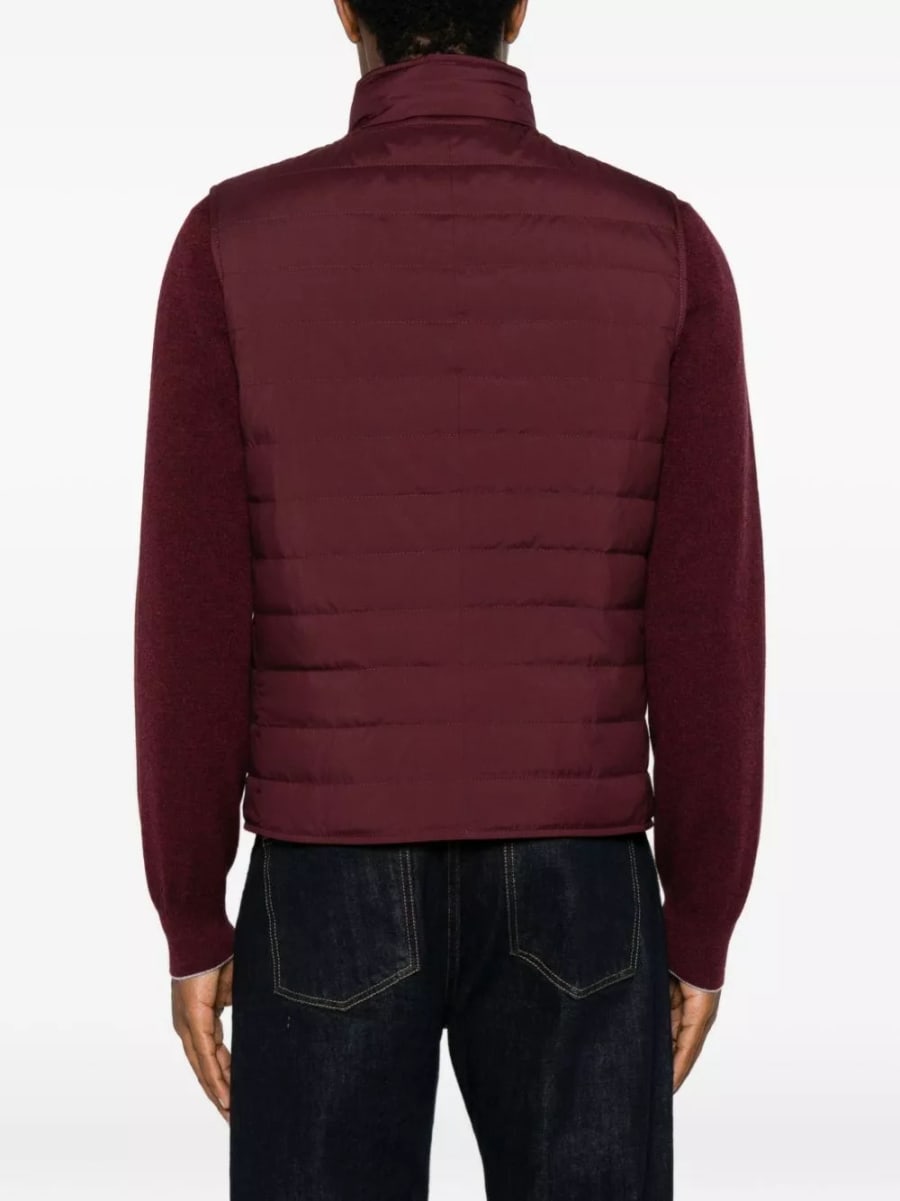 Brunello Cucinelli Gilet in piuma, view 4