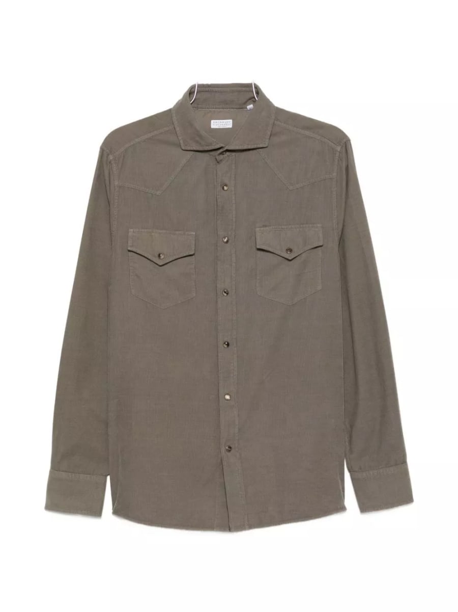 Brunello Cucinelli Camicia di cotone