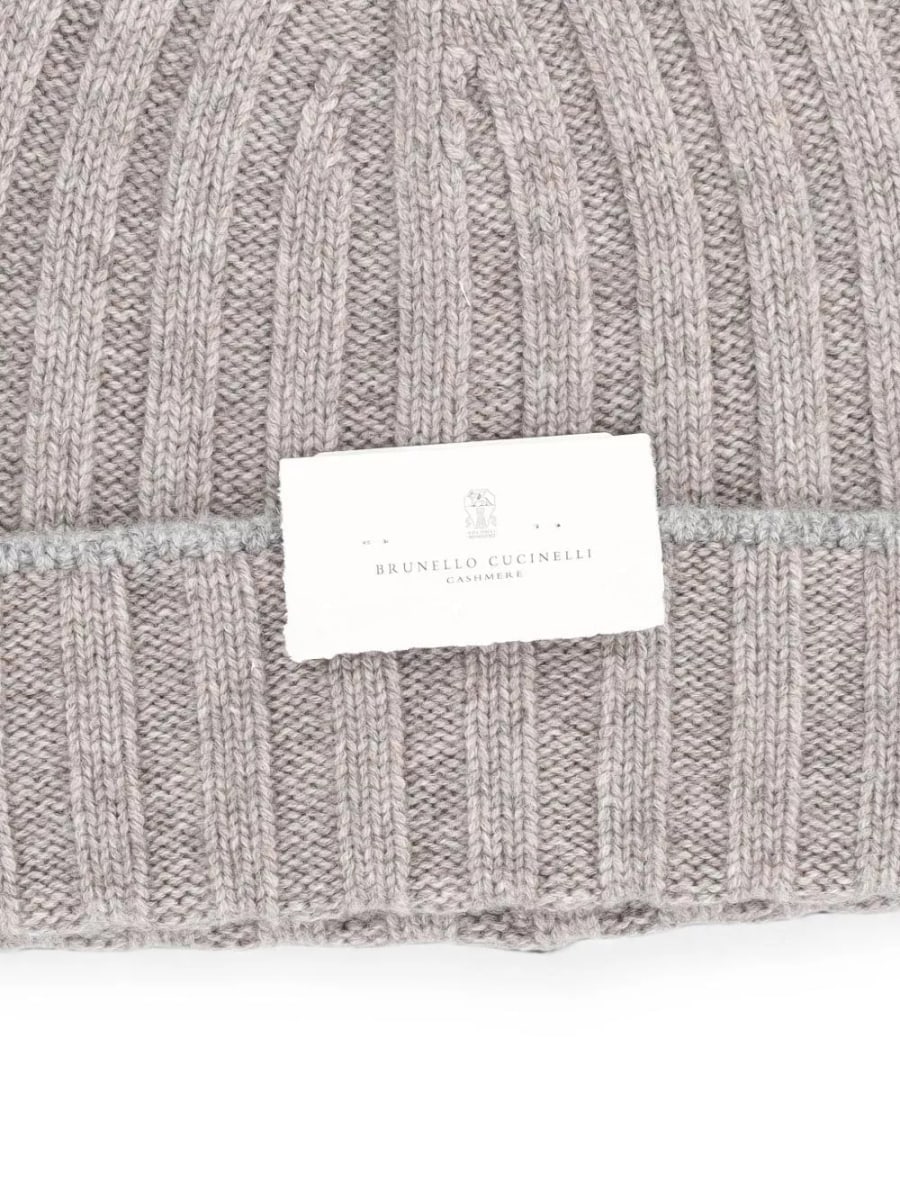 Brunello Cucinelli Berretto in cashmere, view 3