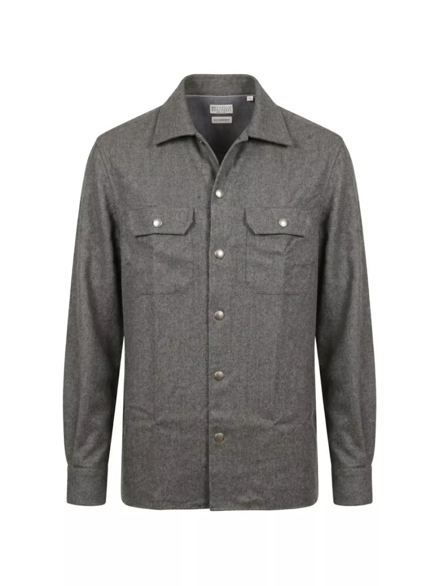 Brunello Cucinelli Camicia in lana