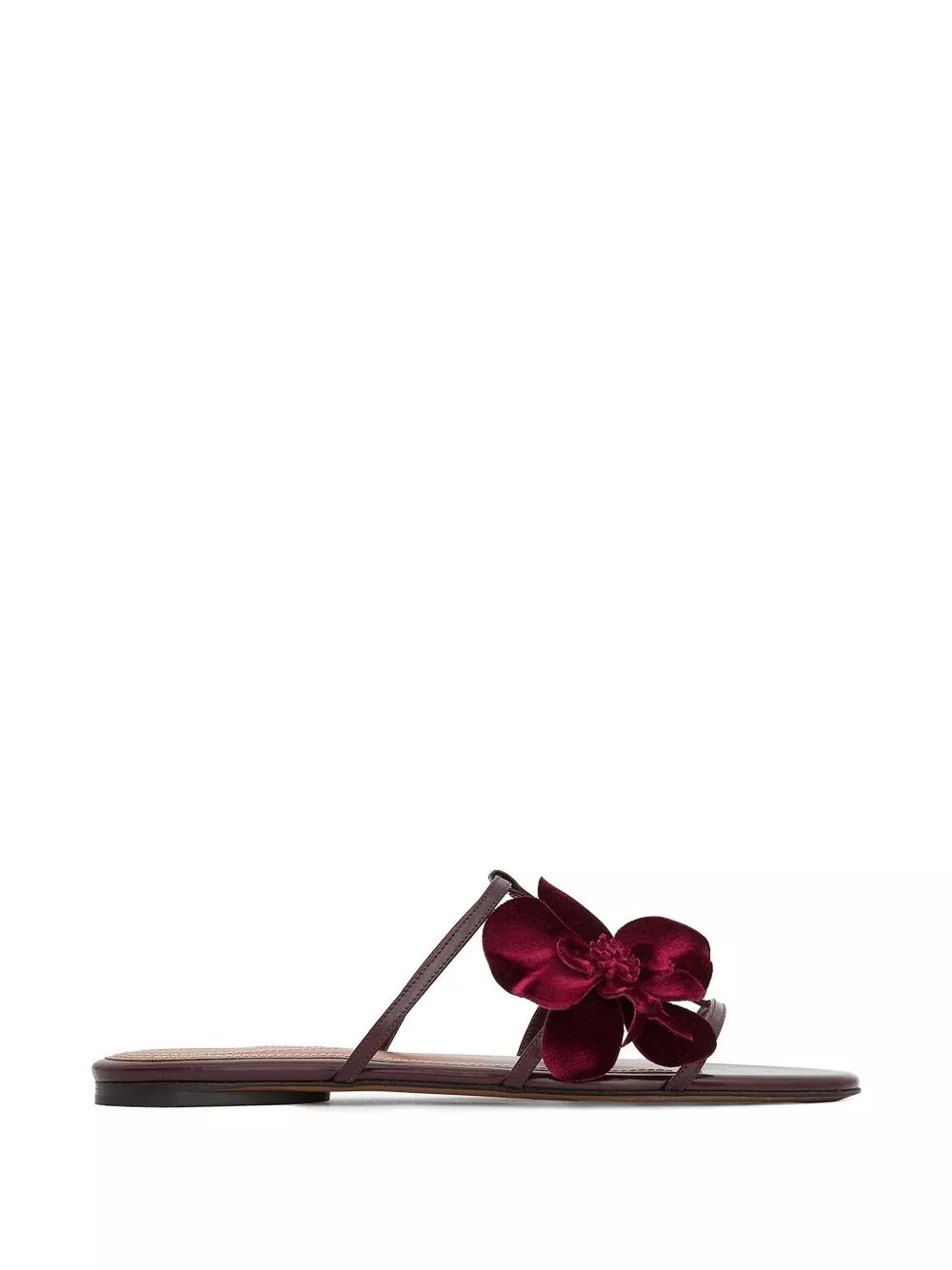 Zimmermann Sandali flat in pelle Orchid