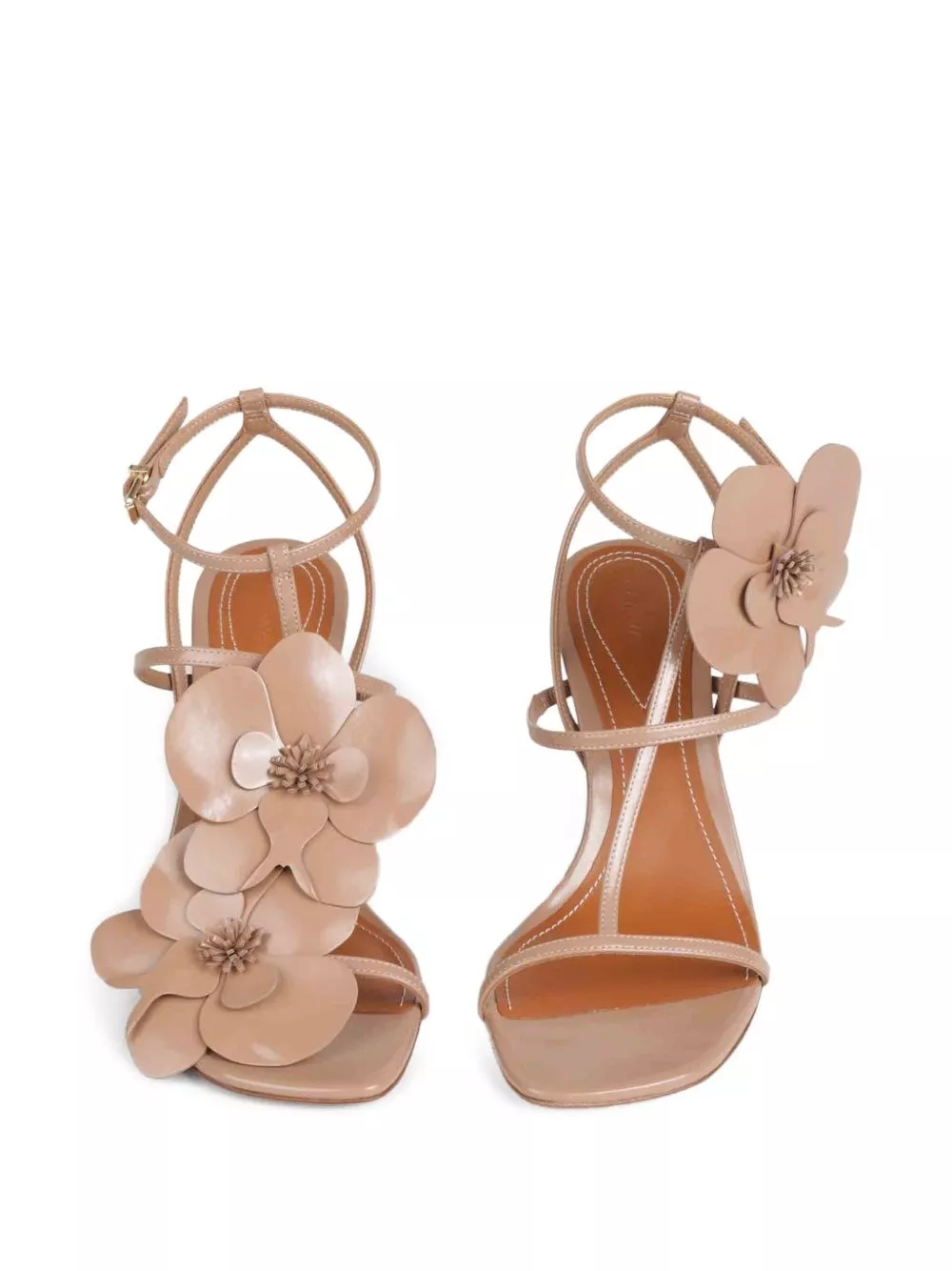 Zimmermann Sandali in pelle Orchid, view 2