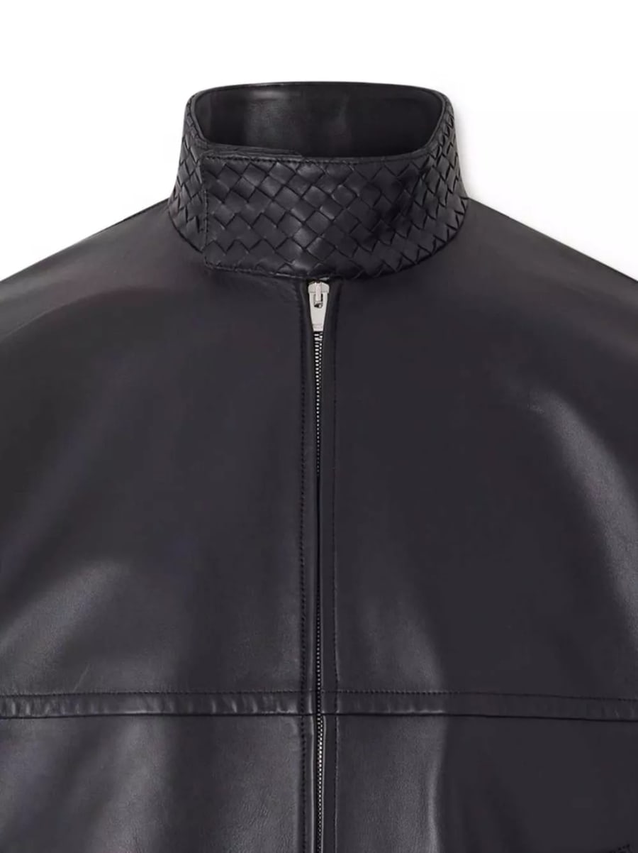 Bottega Veneta Giacca in pelle, view 4