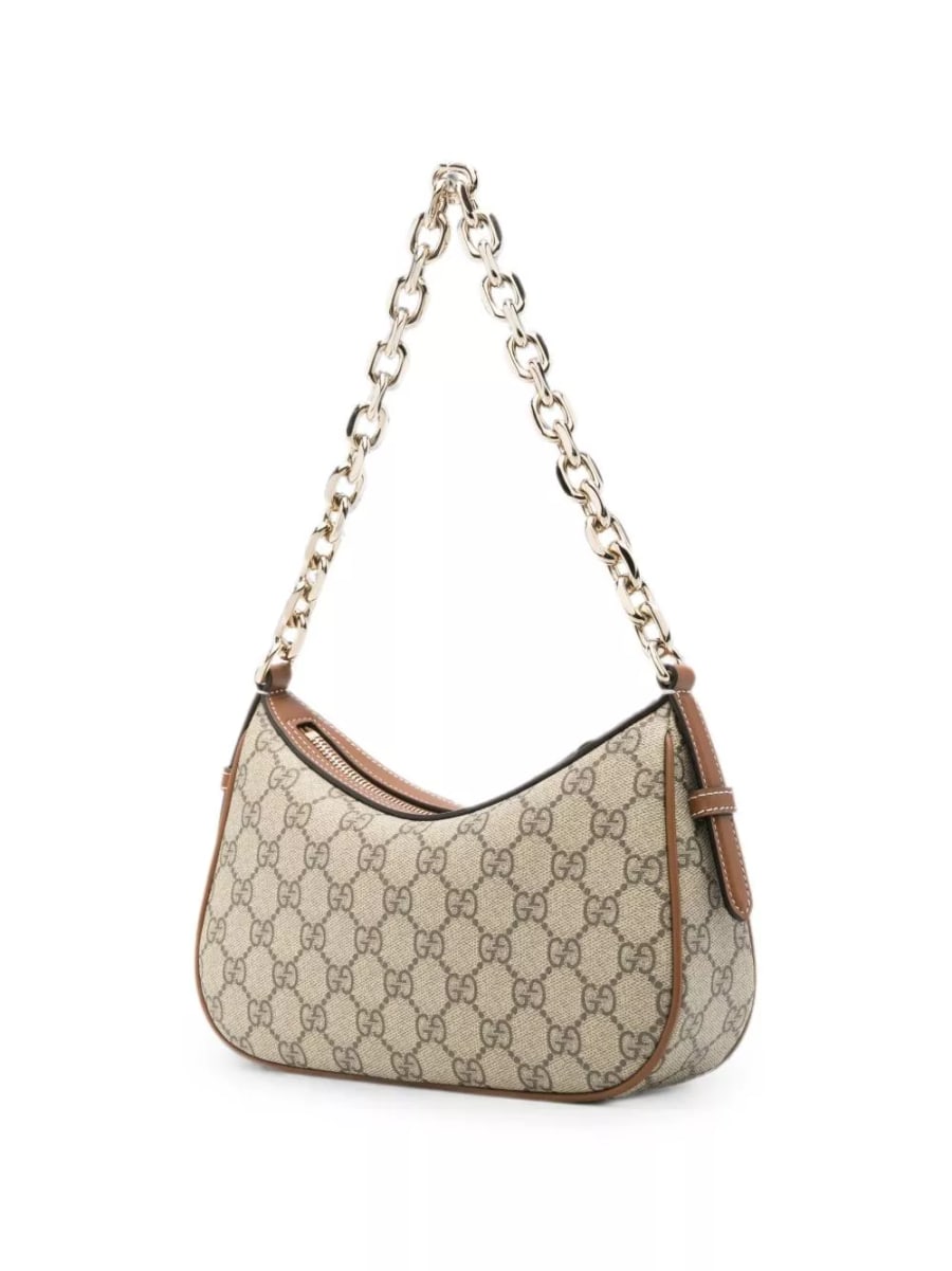 Gucci Borsa a spalla piccola GG Emblem, view 2